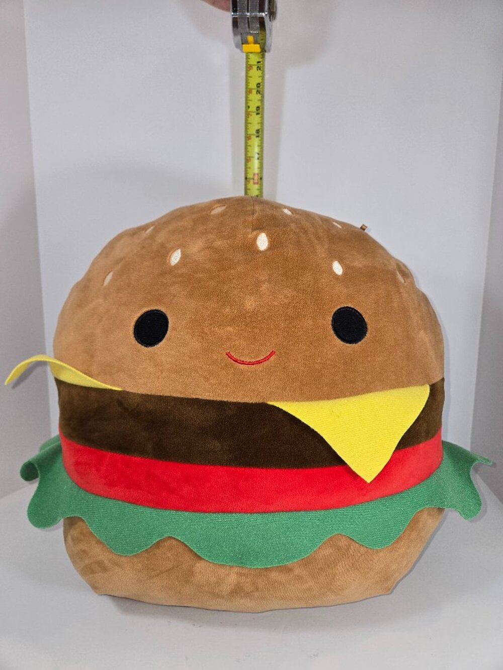 Squishmallows Carl the Cheeseburger – 16” Plush